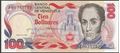 Picture of Venezuela,P059,B339,100 Bolivares,1980