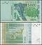 Picture of WAS K - Senegal,P717K, B123Kw,5000 Francs,2023