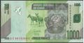 Picture of Congo Dem Republic,P101d, B323d,1000 Francs,2022