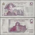 Picture of Haiti,P272,B845d,10 Gourdes,2010,Comm