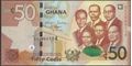 Picture of Ghana,P42d, B151d,50 Cedi,2016