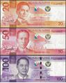 Picture of Philippines,3 SET,20 to 100 Piso,2022