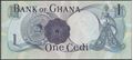 Picture of Ghana,P10d,B111d,1 Cedi,1971