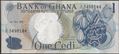 Picture of Ghana,P10d,B111d,1 Cedi,1971