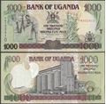Picture of Uganda,P39A,B144b,1000 Shillings,2003