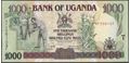 Picture of Uganda,P39a,B144a,1000 Shillings,2001