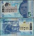 Picture of Scotland,P130,5 Pounds,2016,BoS,Polymer