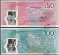 Picture of Jamaica,2 NOTE SET,50 100 Dollars,2023,Polymer