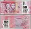 Picture of Jamaica,P96a,B251,50 Dollars,2023,Polymer,AA