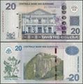 Picture of Suriname,P164c,B547c,20 Dollars,2019