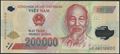 Picture of Vietnam,P123c,B347c,200 000 Dong,2009