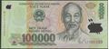 Picture of Vietnam,P122n,B346n,100 000 Dong,2017