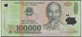 Picture of Vietnam,P122e,B346e,100 000 Dong,2010