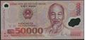 Picture of Vietnam,P121g,B345g,50 000 Dong,2012