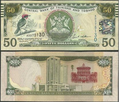 Picture of Trinidad & Tobago,P53,B227,50 Dollars,2012,Comm
