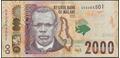 Picture of Malawi,B164,2000 Kwacha,2021