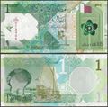 Picture of Qatar,B219b,1 Riyals,2022