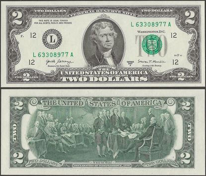 Picture of USA ,P545,2 Dollar,L - San Francisco CA,2017A