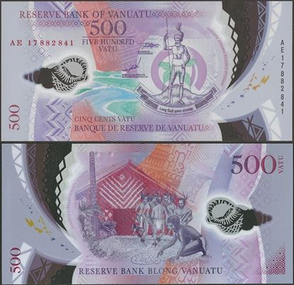 Picture of Vanuatu,P18,B209,500 Vatu,2017