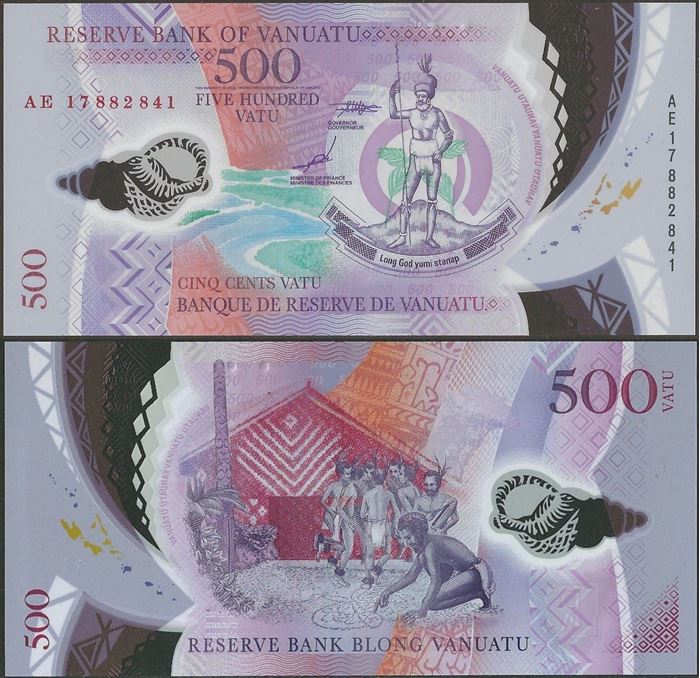 Picture of Vanuatu,P18,B209,500 Vatu,2017