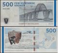 Picture of Denmark,P68,B938d,500 Kroner,2016