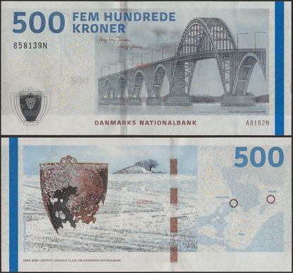 Picture of Denmark,P68,B938d,500 Kroner,2016