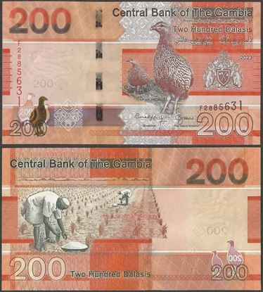 Picture of Gambia,B240c,200 Dalasi,2023