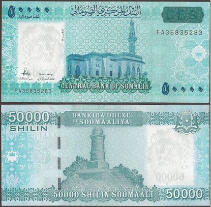 Picture of Somalia,B322,50000 Shillin,2023