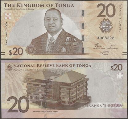 Picture of Tonga,B228a,20 Paanga,In 2023