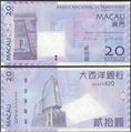 Picture of Macau,P081,B69e,20 Patacas,2017,BNU