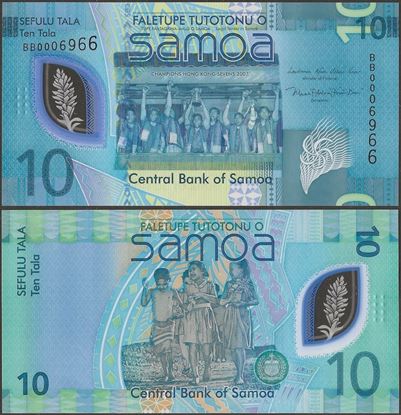 Picture of Samoa,B124a,10 Tala,2023