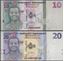 Picture of Eswatini,SET-2 Notes,B101-B102a,10-20 Emalangeni,2024