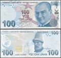Picture of Turkey,P226e,B304e,100 Lira,G Prefix