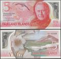 Picture of Falkland Islands,P20,B223,5 Pounds,2025