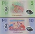 Picture of Fiji,Pw125-126,B534-535,15 Dollars,2026,SET