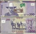 Picture of Namibia,P15d,B213d,200 Dollars,2022