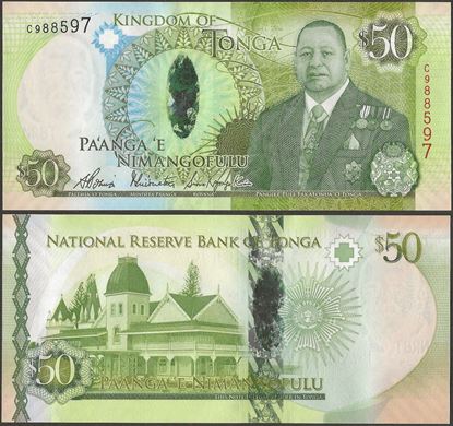 Picture of Tonga,P48A1,B223b,50 Paanga,In 2020