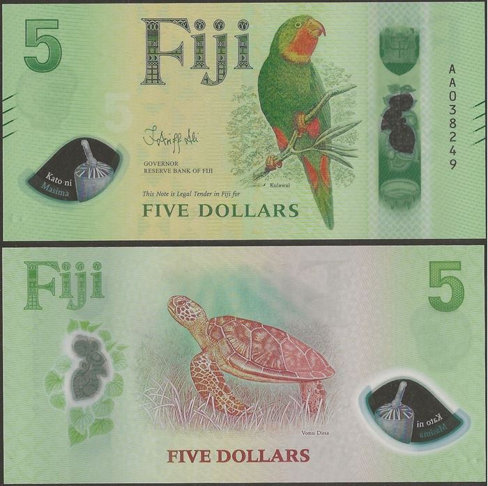 Picture of Fiji,Pw125,B534,5 Dollars,2026