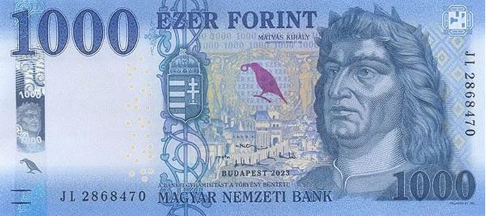 Picture of Hungary,P203c,B588c,1000 Forint,2023