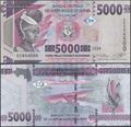 Picture of Guinea,P49e,B340e,5000 Francs,2024