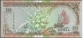 Picture of Maldives,P19b,B211b,10 Ruffiya,1998