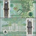 Picture of Turkmenistan,P50a,B242a,216 Manat,2025,SET