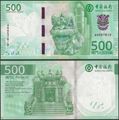 Picture of Macau,2 NOTE SET - 500-1000Patacas,BOC-B239a/B240a,2020