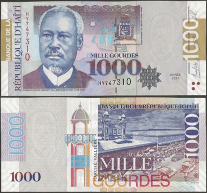 Picture of Haiti,P278,B837i,1000 Gourdes,2021