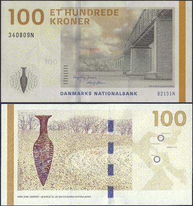 Picture of Denmark,P66d,B936d,100 Kroner,2015