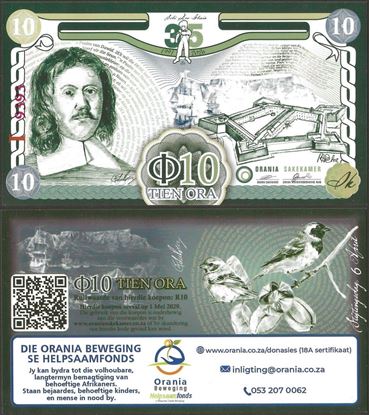 Picture of Orania,Series I,10 Ora,2026-2029