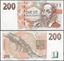 Picture of Czech Rep,P19a,B118a,200 Korun,1998