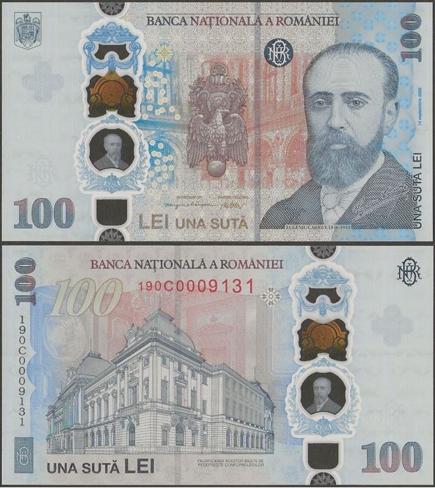 Picture of Romania,P128,100 Lei,2026,COMM