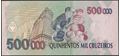 Picture of Brazil,P236a,B858a,500000 Cruzeiros,In 1993